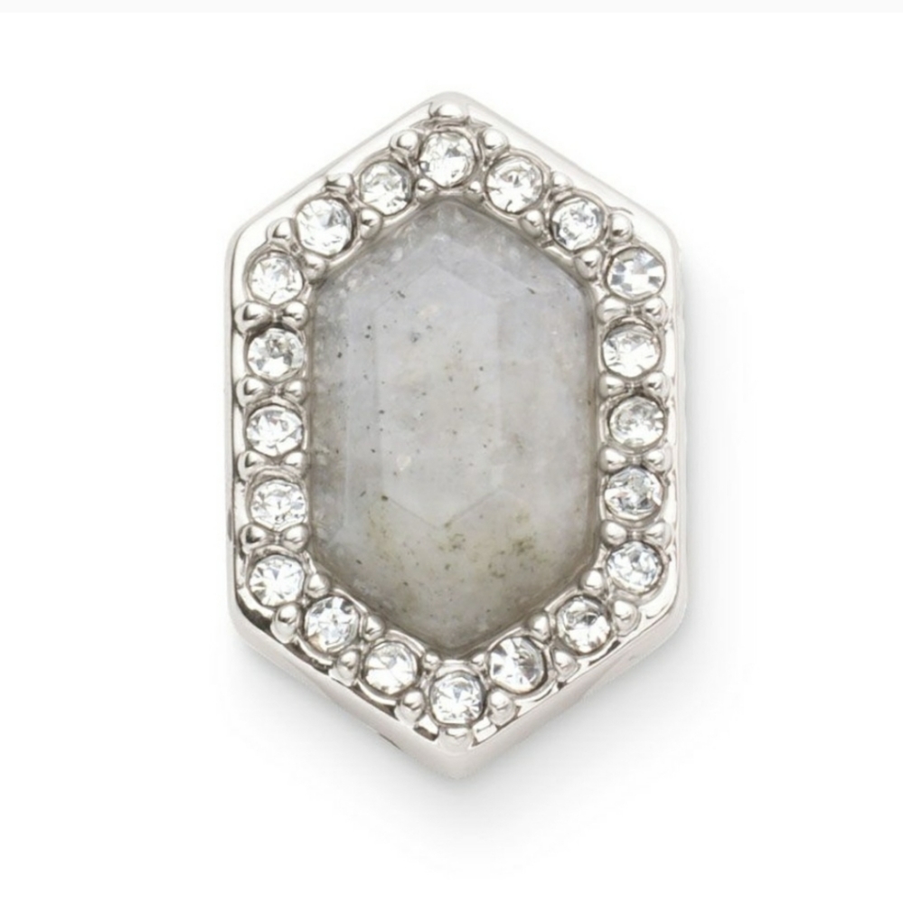 Keep Collective Pave Set Moonstone Charms×3